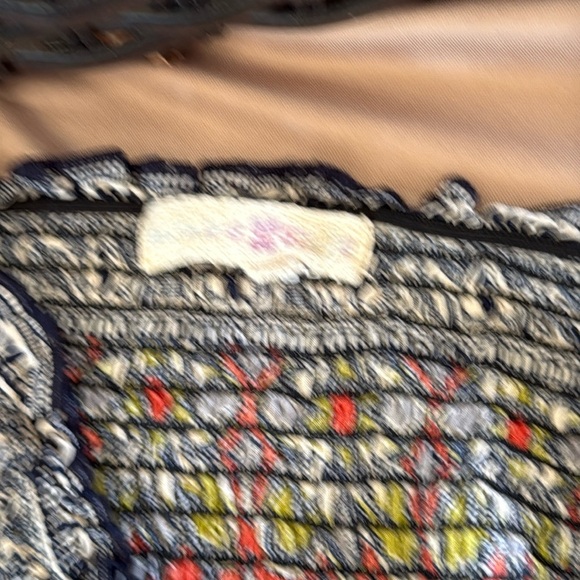 Altar’d State Boho Strapless Maxi Dress Multi Hue Paisley Print Smocked Tube Top - Picture 4 of 10